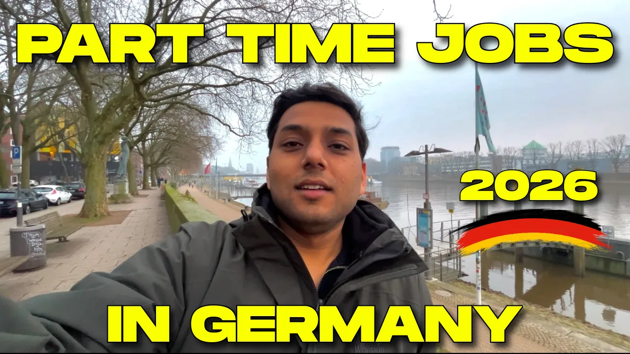 Part-time jobs in Germany for Indian students — GermanyWalla YouTube